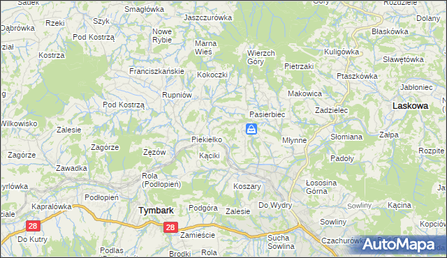 mapa Bałażówka, Bałażówka na mapie Targeo