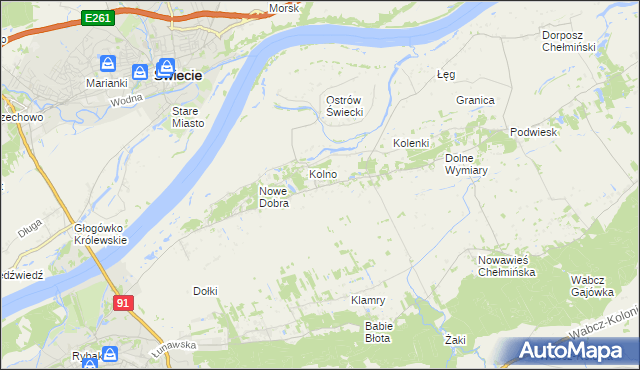 mapa Górne Wymiary, Górne Wymiary na mapie Targeo