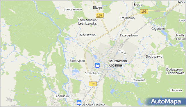 mapa Raduszyn, Raduszyn na mapie Targeo