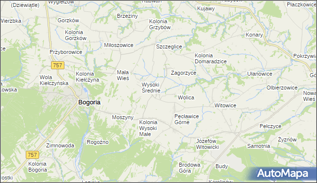 mapa Wysoki Małe, Wysoki Małe na mapie Targeo