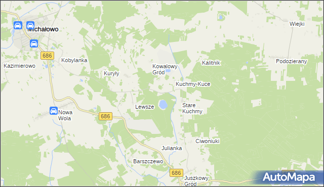 mapa Gorbacze, Gorbacze na mapie Targeo