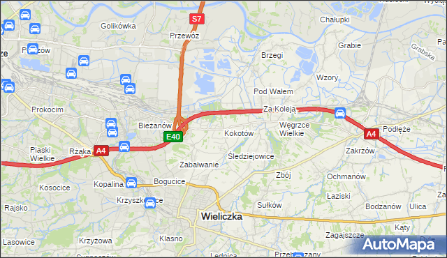 mapa Kokotów, Kokotów na mapie Targeo