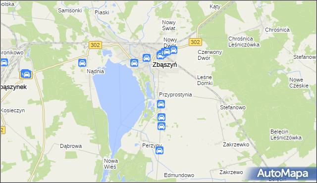 mapa Przyprostynia, Przyprostynia na mapie Targeo