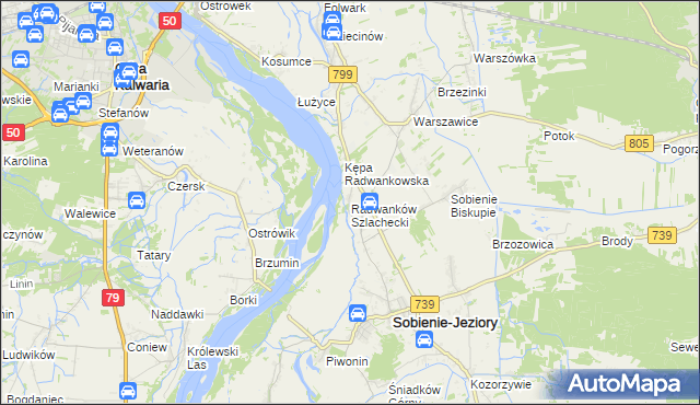 mapa Radwanków Szlachecki, Radwanków Szlachecki na mapie Targeo