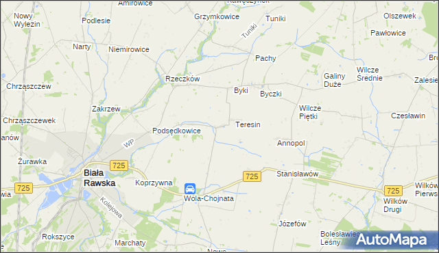 mapa Orla Góra, Orla Góra na mapie Targeo