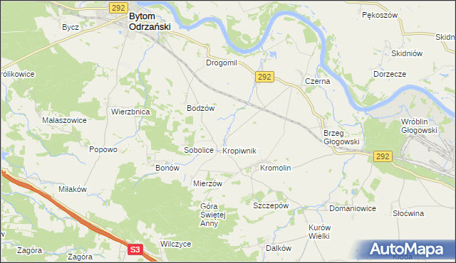 mapa Wiekowice gmina Żukowice, Wiekowice gmina Żukowice na mapie Targeo