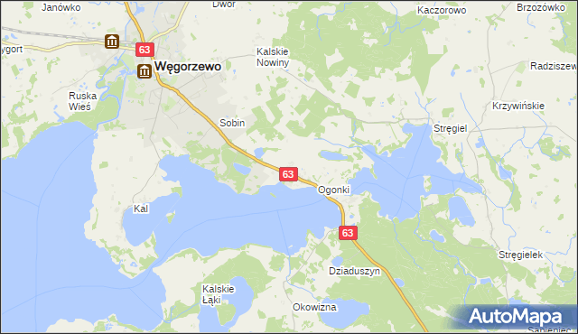 mapa Kolonia Rybacka, Kolonia Rybacka na mapie Targeo