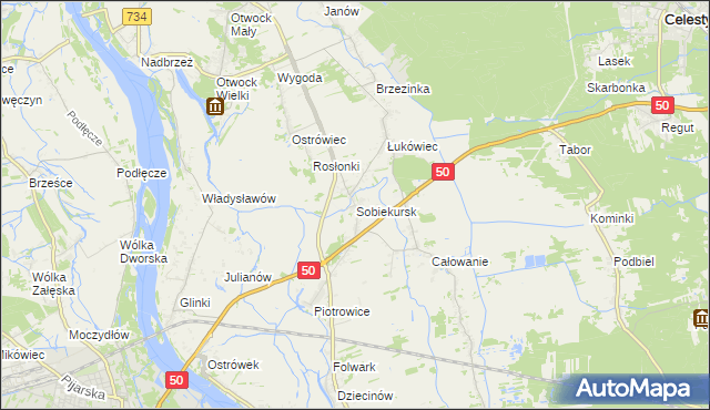 mapa Sobiekursk, Sobiekursk na mapie Targeo