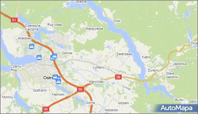 mapa Nowe Siedlisko, Nowe Siedlisko na mapie Targeo