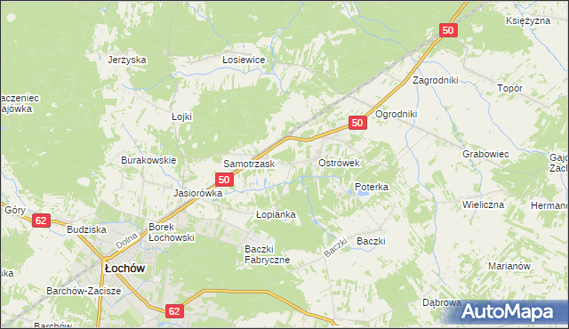 mapa Łojew, Łojew na mapie Targeo