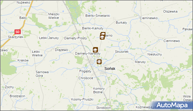 mapa Gołotczyzna, Gołotczyzna na mapie Targeo