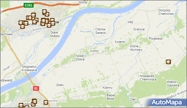 mapa Górne Wymiary, Górne Wymiary na mapie Targeo