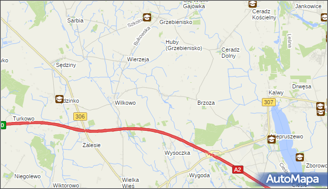 mapa Grodziszczko, Grodziszczko na mapie Targeo