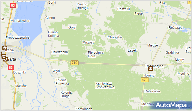 mapa Józefów-Wiktorów, Józefów-Wiktorów na mapie Targeo