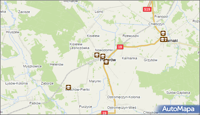 mapa Platerów, Platerów na mapie Targeo