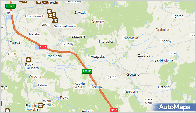 mapa Reducin, Reducin na mapie Targeo