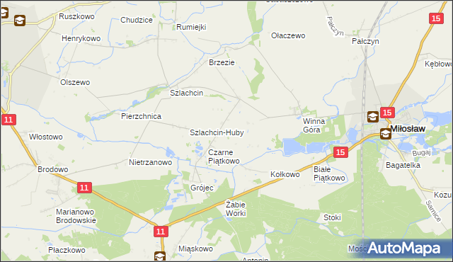 mapa Starkówiec Piątkowski, Starkówiec Piątkowski na mapie Targeo