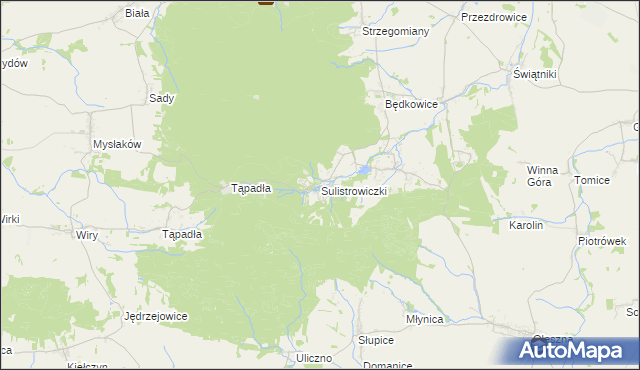 mapa Sulistrowiczki, Sulistrowiczki na mapie Targeo