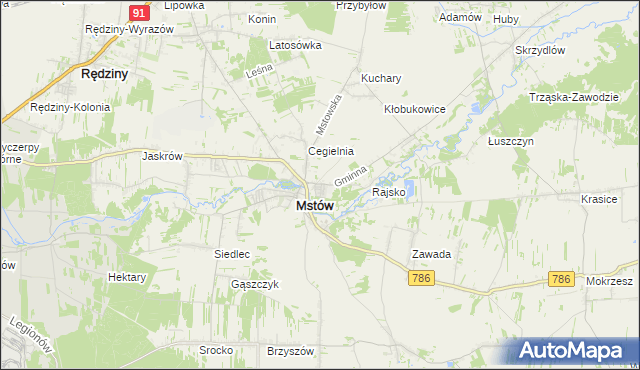 mapa Wancerzów, Wancerzów na mapie Targeo