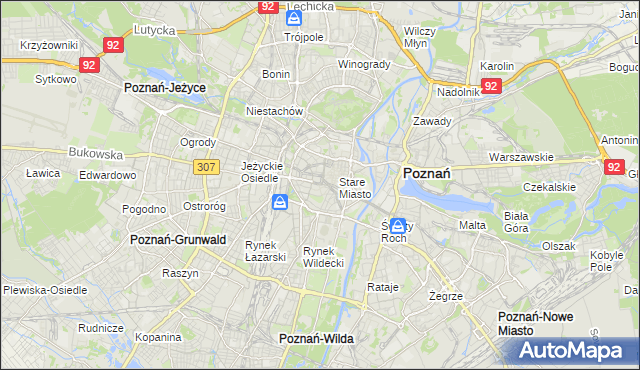 mapa Święty Marcin, Święty Marcin na mapie Targeo