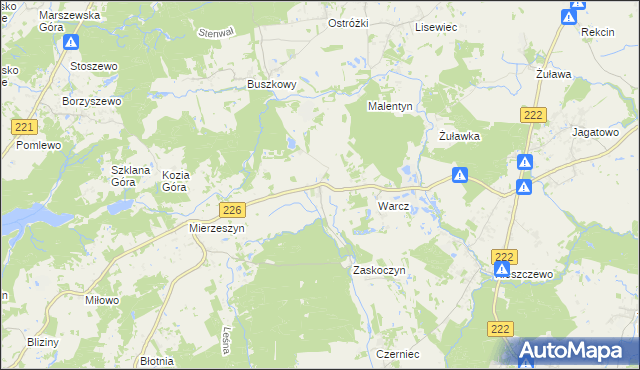 mapa Domachowo gmina Trąbki Wielkie, Domachowo gmina Trąbki Wielkie na mapie Targeo