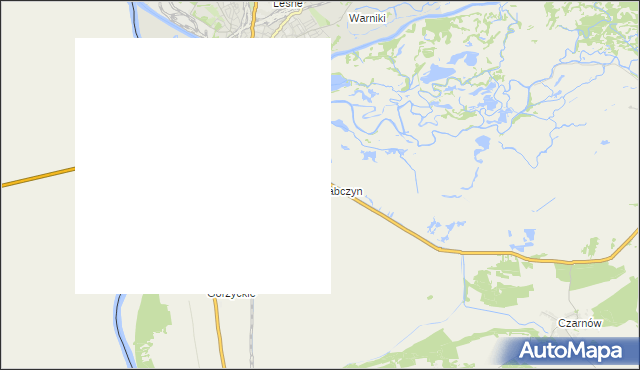 mapa Żabczyn, Żabczyn na mapie Targeo