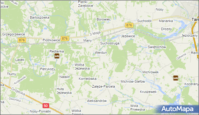 mapa Bystrzanów, Bystrzanów na mapie Targeo