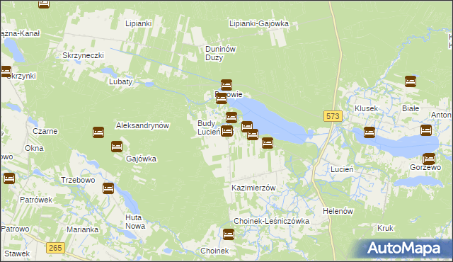 mapa Miałkówek, Miałkówek na mapie Targeo