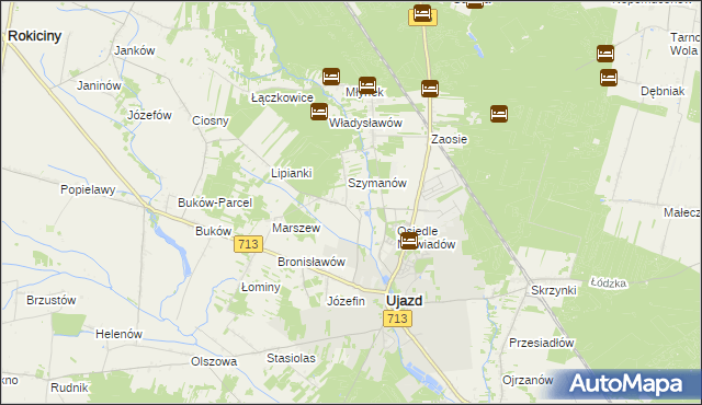 mapa Niewiadów PGR, Niewiadów PGR na mapie Targeo