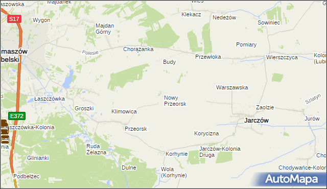 mapa Nowy Przeorsk, Nowy Przeorsk na mapie Targeo