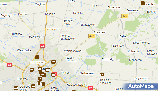 mapa Pólko gmina Żelazków, Pólko gmina Żelazków na mapie Targeo