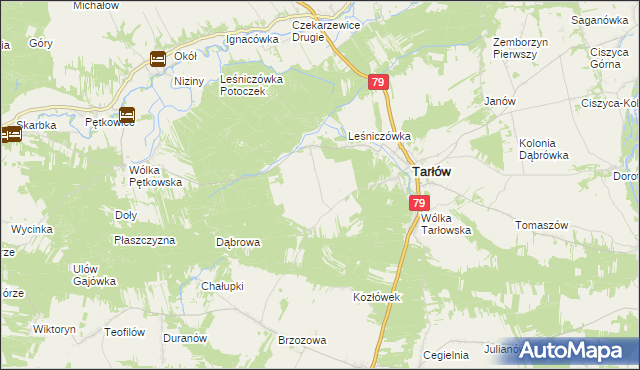 mapa Potoczek-Kolonia, Potoczek-Kolonia na mapie Targeo