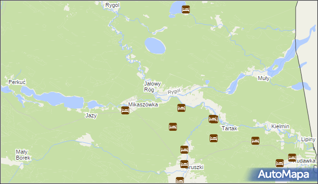 mapa Rygol, Rygol na mapie Targeo