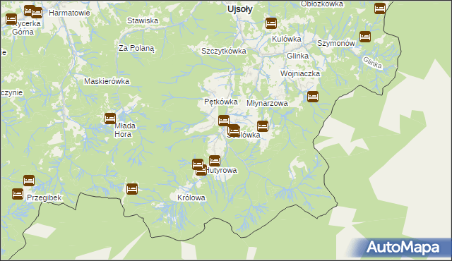 mapa Soblówka, Soblówka na mapie Targeo