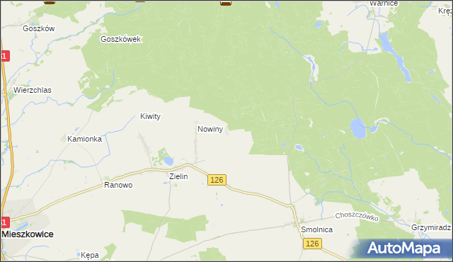 mapa Starzyn, Starzyn na mapie Targeo