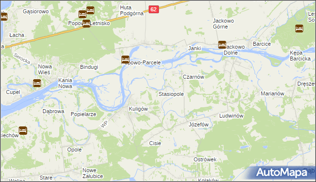 mapa Stasiopole, Stasiopole na mapie Targeo