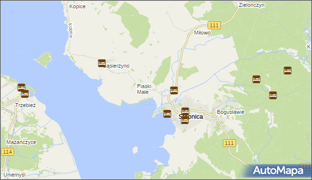 mapa Stepniczka, Stepniczka na mapie Targeo