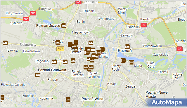 mapa Święty Marcin, Święty Marcin na mapie Targeo
