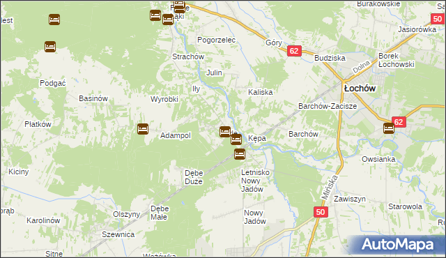 mapa Urle, Urle na mapie Targeo