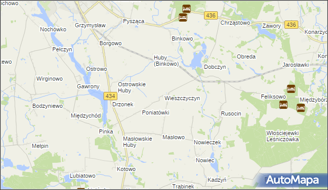 mapa Wieszczyczyn, Wieszczyczyn na mapie Targeo