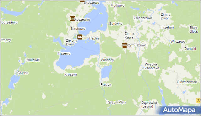 mapa Windorp, Windorp na mapie Targeo