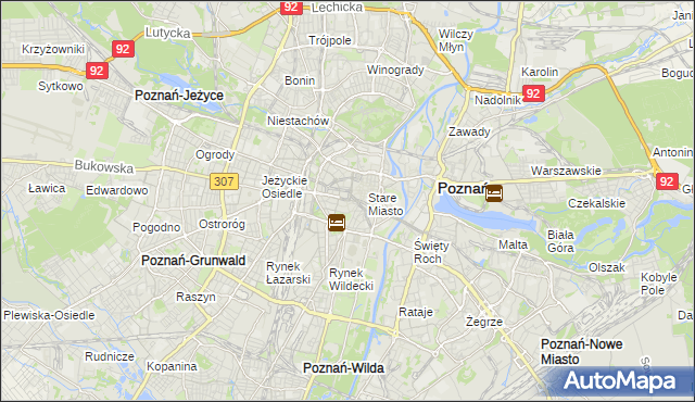 mapa Święty Marcin, Święty Marcin na mapie Targeo