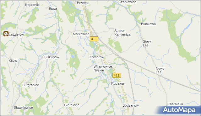 mapa Nowy Świętów, Nowy Świętów na mapie Targeo