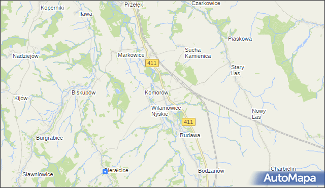 mapa Nowy Świętów, Nowy Świętów na mapie Targeo