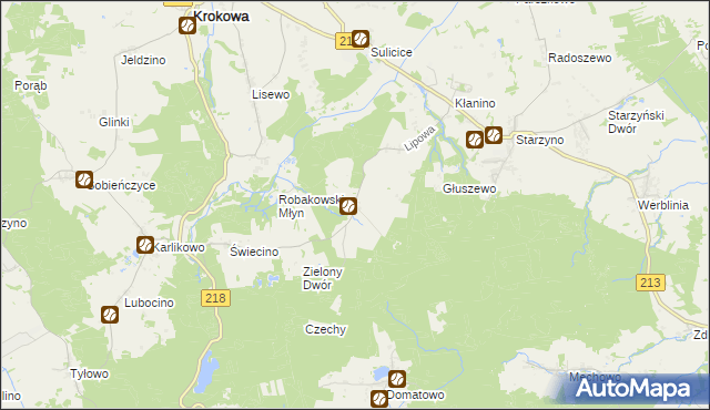 mapa Połchówko, Połchówko na mapie Targeo