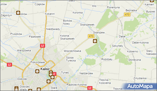 mapa Pólko gmina Żelazków, Pólko gmina Żelazków na mapie Targeo