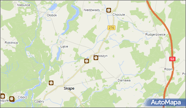 mapa Radoszyn, Radoszyn na mapie Targeo