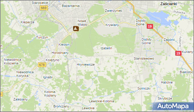 mapa Olmonty, Olmonty na mapie Targeo