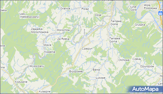 mapa Czaszyn, Czaszyn na mapie Targeo