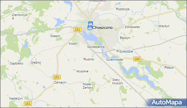mapa Gostyczyn, Gostyczyn na mapie Targeo